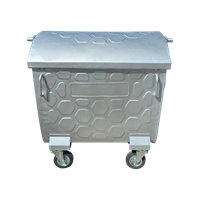 Мусорный контейнер оцинкованный