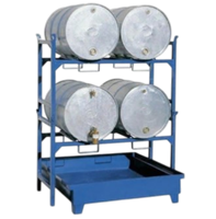 Стеллажи и поддоны для бочек и еврокубов