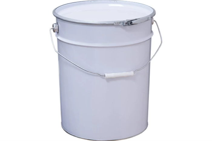 Ведро 20 л Дигрус металлическое крышка-обруч 275х275х365 белое ВКО-М-20-Б/Д ВКО-М-20-Б/Д