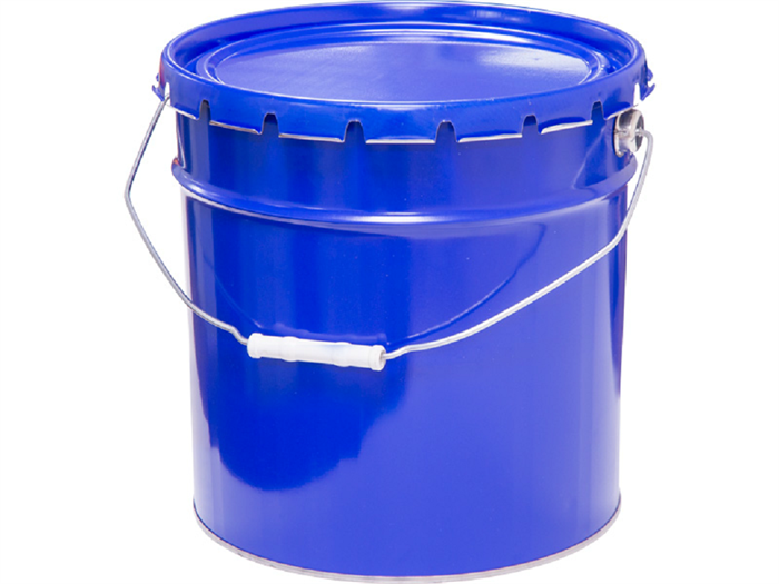 Дигрус Ведро металлическое 15л крышка-корона, синее ВМкк15-С/Д ВМкк15-С/Д