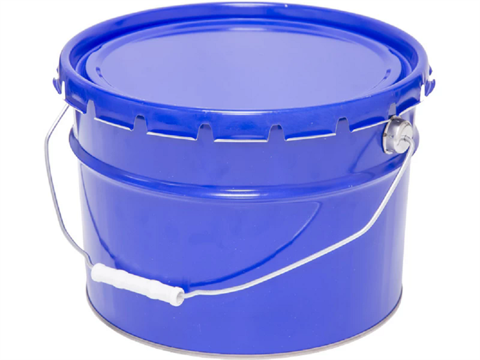Дигрус Ведро металлическое 10 л с покрытием внутри крышка-корона ВМ-10-ПКК/Д