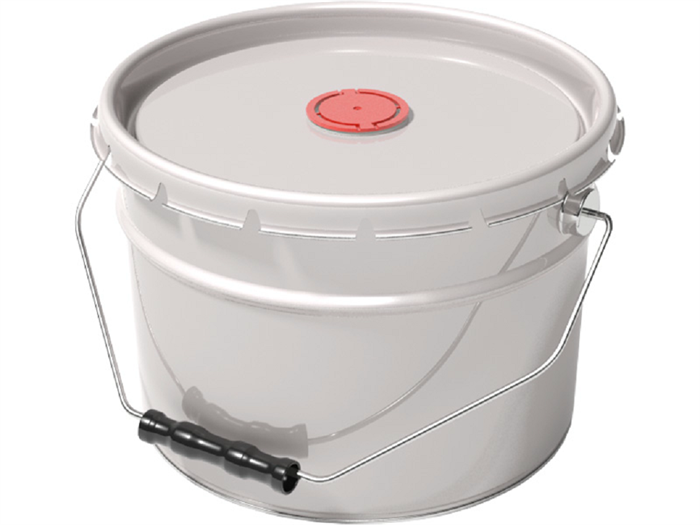 Дигрус Ведро металл 10л. с крышкой-корона берикап 57мм ВМ-10-ККБер/Д
