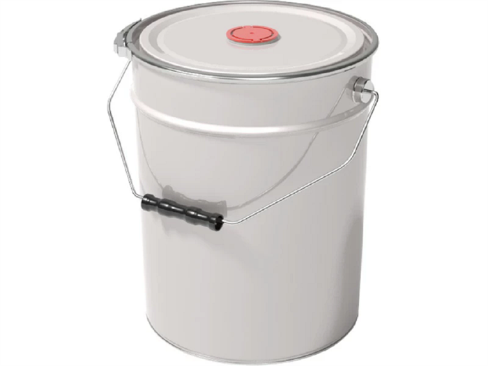 Дигрус Ведро металлическое 20 литров с крышкой Берикап 57мм ВМб-20-КБ/Д
