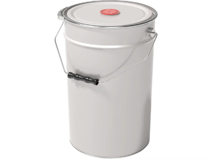 Дигрус Ведро металлическое 27 литров с крышкой Берикап 57мм. ВМб-27-КБ/Д