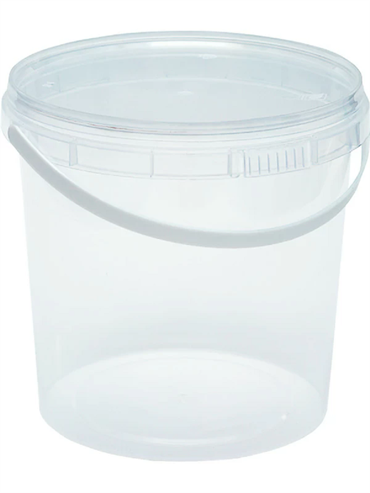 Дигрус Ведро круглое емкостью 1,5 л, прозрачное ВПК-1,5-П/Д