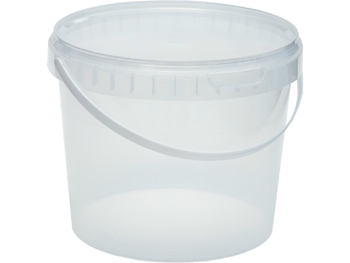 Дигрус Ведро 2,3л. круглое, с прозрачной крышкой. ВПК-2,3-ПК/Д