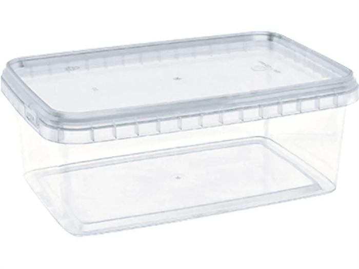 Дигрус Ведро прямоугольное 1,2л, прозрачное. ВП-1,2-Пр/Д