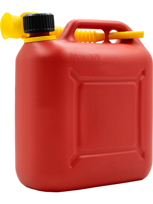 Дигрус Пластиковая канистра 10 литров, красная. КП-ГСМ-10-Кр/Д