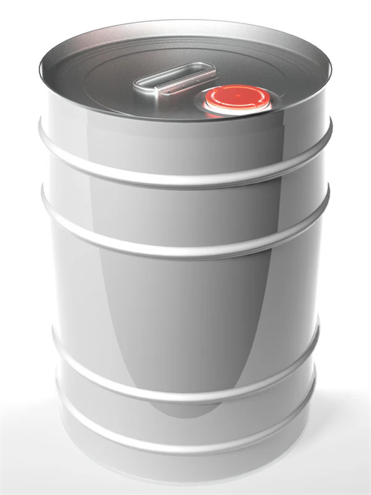 Дигрус Бочка металл 25л.цилиндр,с ребром жесткости,с крышкой берикап 57мм,белый ЦБМ-25-Б/Д ЦБМ-25-Б/Д