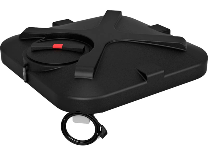 Дигрус Пластиковый бак для душа 150 литров с подогревом,чёрный Бд.150-Ч/Д-П.д Бд.150-Ч/Д-П.д