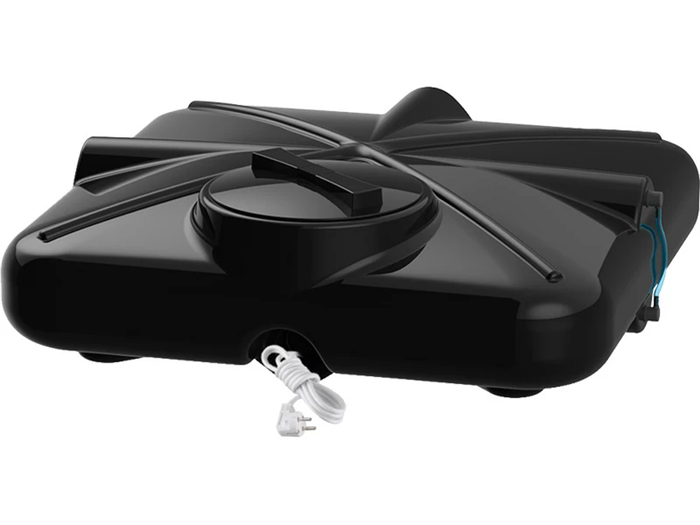 Дигрус пластиковый бак для душа 200 литров с подогревом,чёрный Бд.200-Ч/Д-П.д Бд.200-Ч/Д-П.д