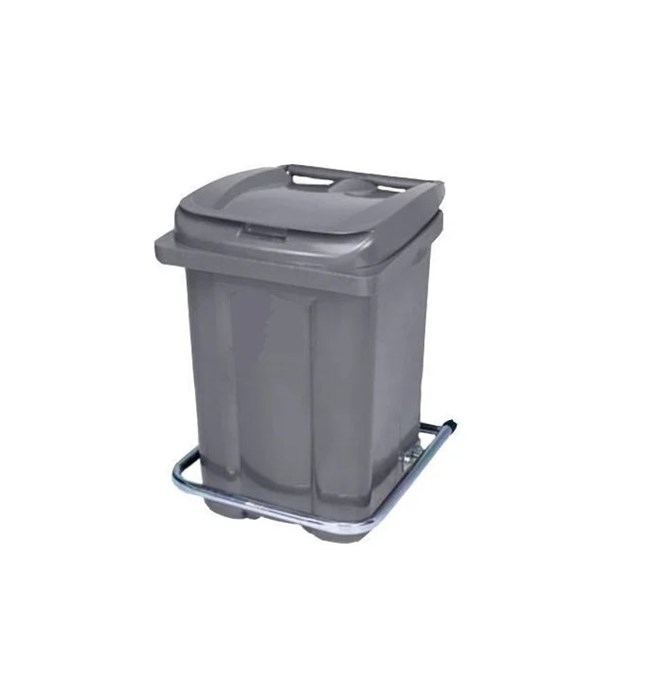 Мусорный контейнер Дигрус 60 л  с педалью темно-серый 22.С29-ТС/Д 22.С29-ТС/Д