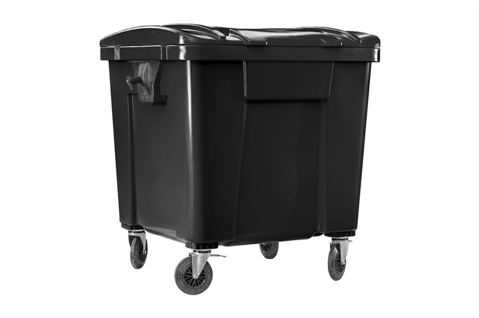 Дигрус Мусорный контейнер "Антивандальный" 1100 л темно-серый 29.П19.А-ТС/Д 29.П19.А-ТС/Д