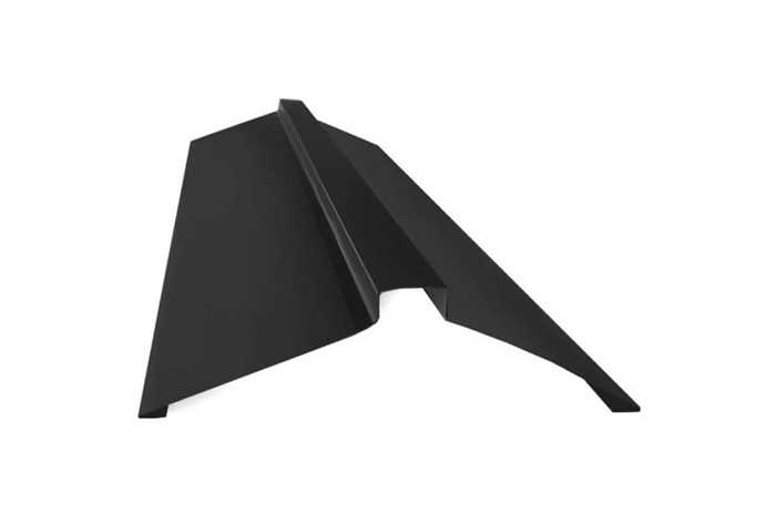 Конёк фигурный металлический Дигрус 2000х140, графитовый серый КФМ-21405-ГС/Д КФМ-21405-ГС/Д