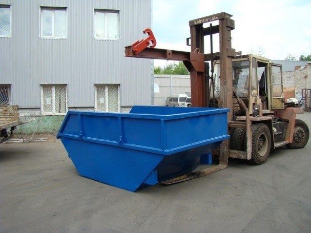 Бункер накопитель Дигрус 8м3 толщина 2/3 мм БН8-2/3-Д