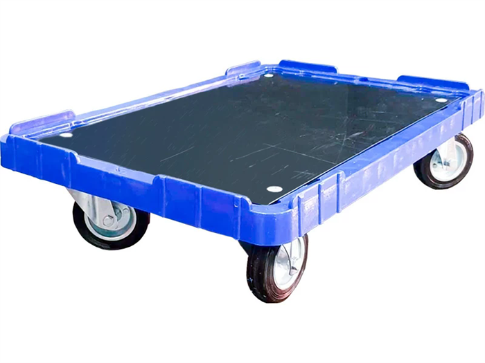 Дигрус Тележка 600х400 сплошная резиновые колеса синяя арт Т-600х400-СРК/Д Т-600х400-СРК/Д
