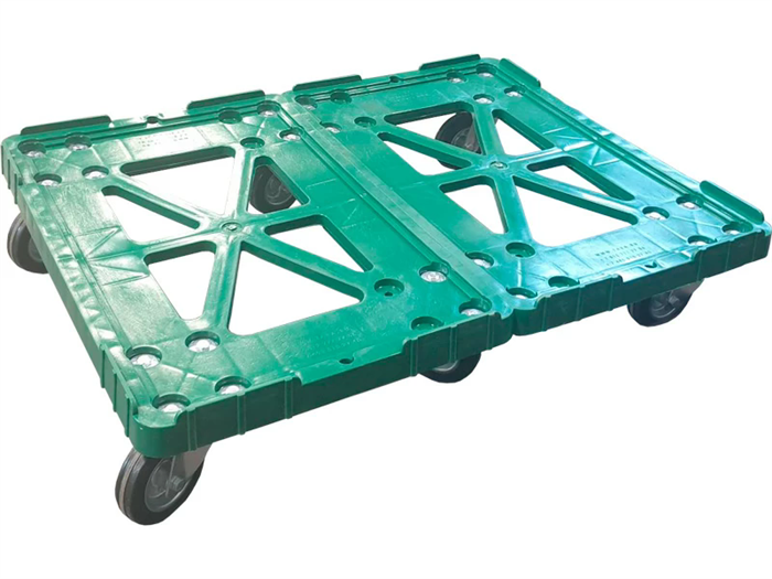 Дигрус Тележка 800х615 с 6 колесами пластиковая зеленый арт Т-800х615-ПЗ/Д Т-800х615-ПЗ/Д