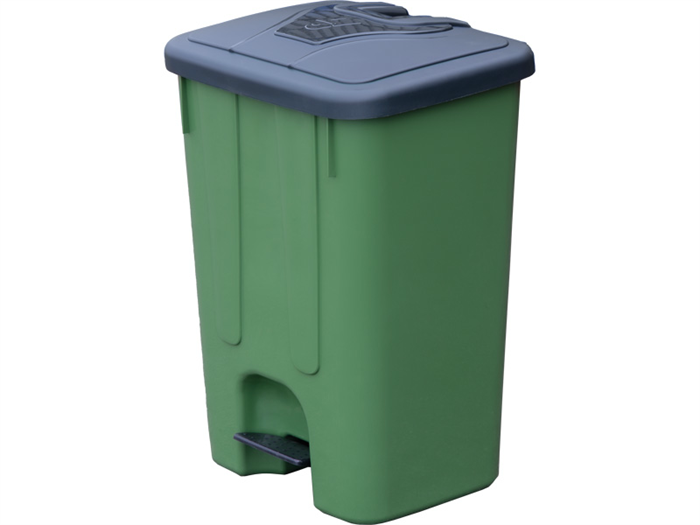 Дигрус Мусорный бак 65л. мороз. с крышкой, с педальным приводом арт Мб-65-КПпЗ/Д Мб-65-КПпЗ/Д