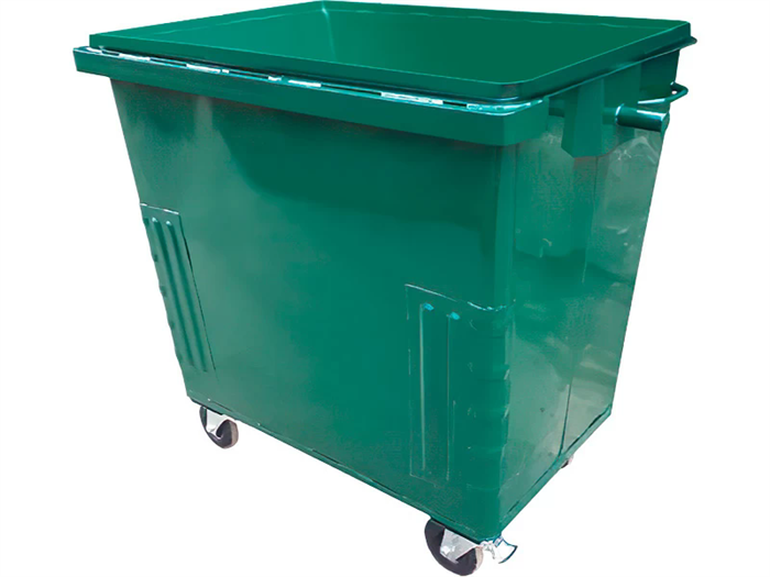 Дигрус Контейнер металл 800л. для ТБО, на колёсах, арт. КМ-800-КЗ/Д КМ-800-КЗ/Д