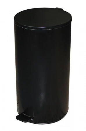 Дигрус Урна с педалью черный 40 литров арт УП-40-ЧХ/Д УП-40-ЧХ/Д