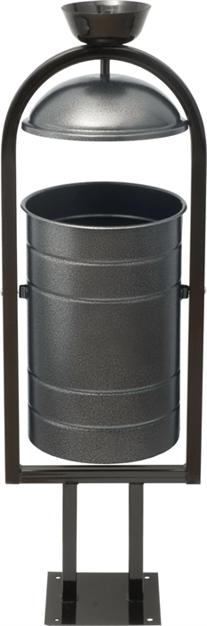 Дигрус Урна металлическая 1010х330х280 мм, серая арт УМ-10х33х28-С/Д УМ-10х33х28-С/Д