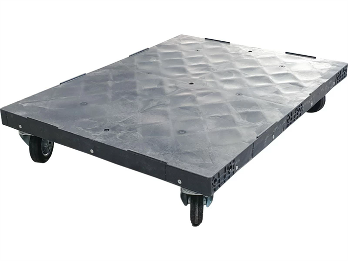 Дигрус Тележка 800х600х170 черные резиновые колеса арт Т-800х600х170-Ч/Д Т-800х600х170-Ч/Д