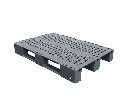 Дигрус Поддон перфорированный 1200x800x150 на 3-х полозьях арт ПП-12х80х15-СП/Д ПП-12х80х15-СП/Д