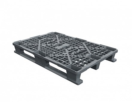 Дигрус Поддон перфор пластиковый 1200х800х150 на 2-х полозьях арт ППП-120х80х15-2ПС/Д ППП-120х80х15-2ПС/Д