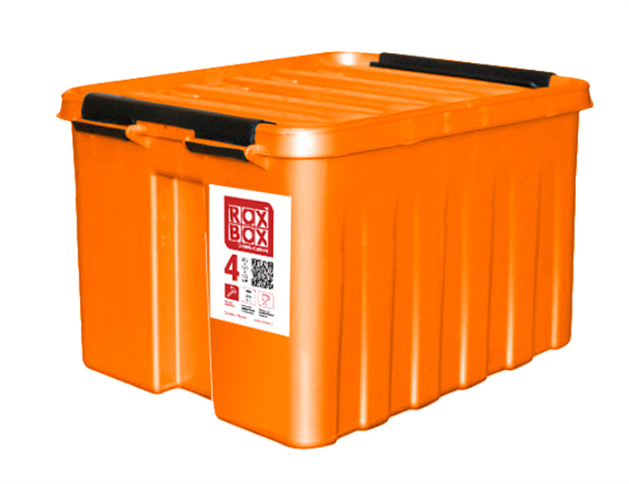 Дигрус Ящик Rox Box сплошной 210×170×175 мм, объем 4 л оранжевый RB4-О/Д RB4-О/Д