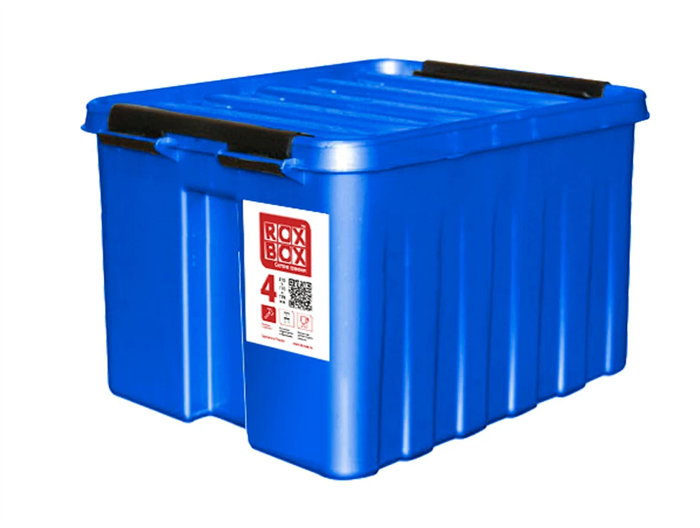 Дигрус Ящик Rox Box сплошной 210×170×175 мм, объем 4 л синий RB4-С/Д RB4-С/Д