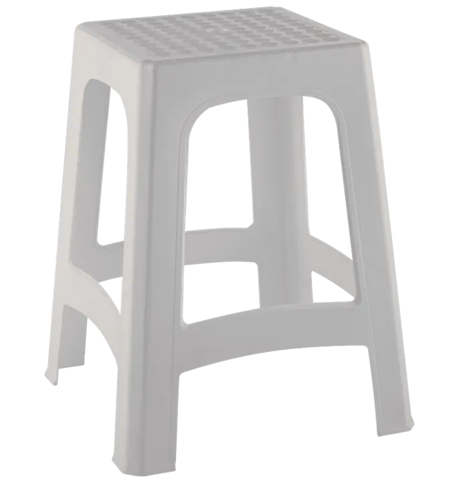 Табурет ЭЛЛАСТИК Белый 13782