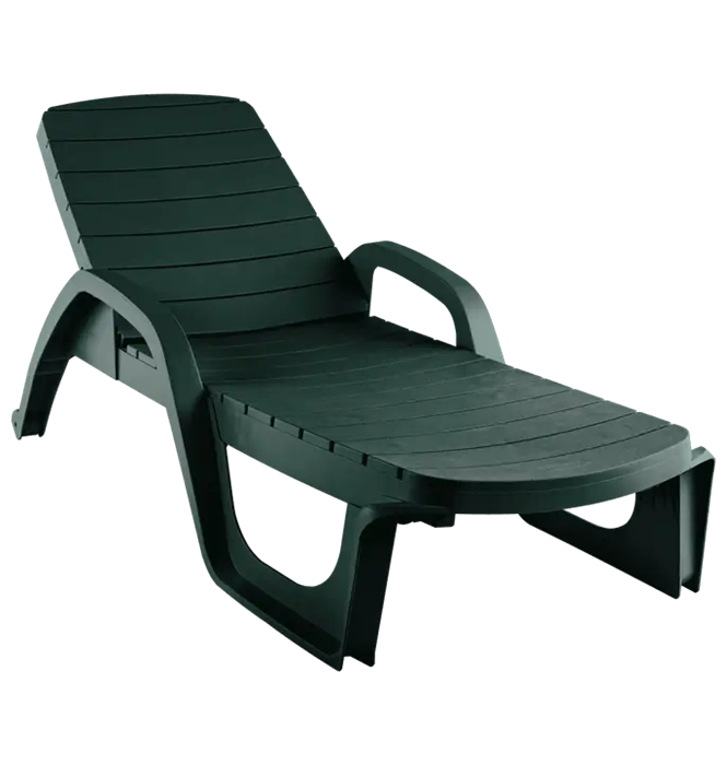 Шезлонг ПРОВАНС темно-зеленый 13827