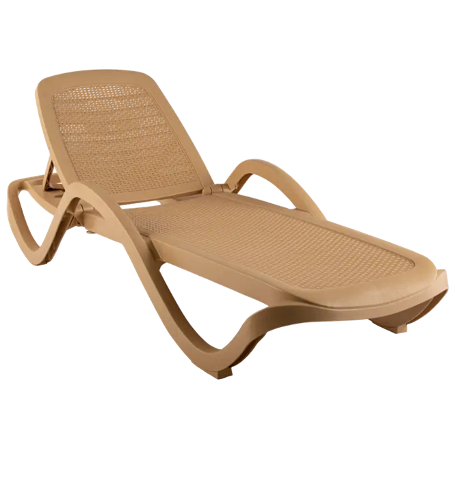 Шезлонг КАПРИ бежевый 13829