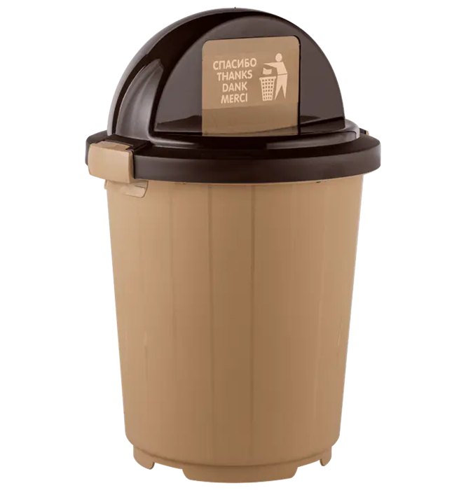 Бак 105л с крышкой-клавиша 13977