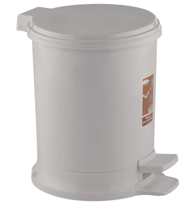Ведро педальное 7л 13986