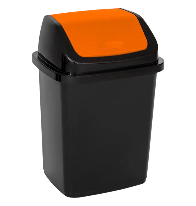 Контейнер КОМФОРТ 18л черная серия 14000