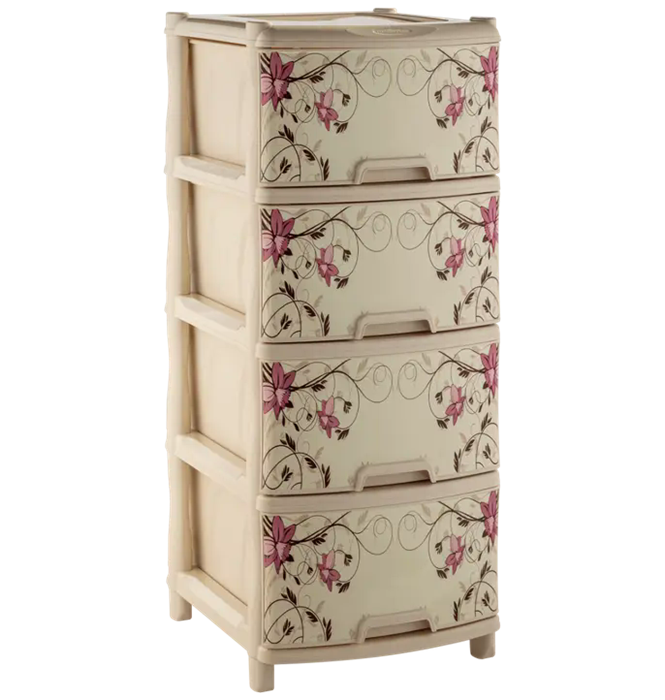 Комод ЭЛЛАСТИК с рисунком на фасаде 14011