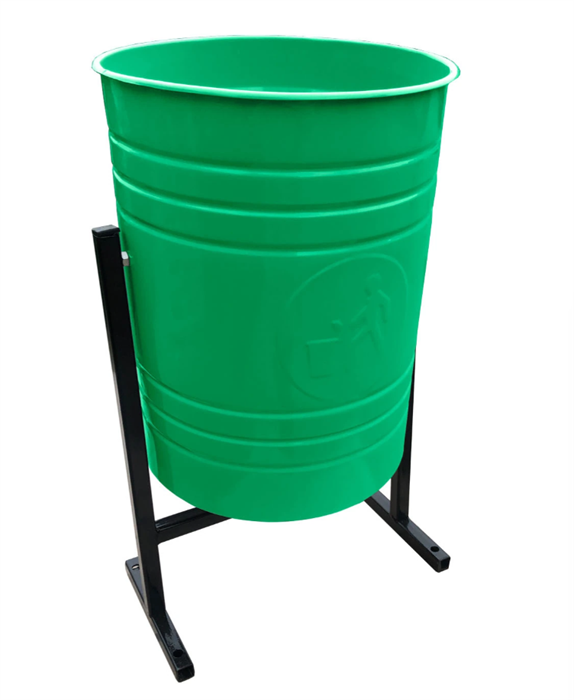 Дигрус Урна уличная  Эконом 30 л зеленая УЭ30-З/Д УЭ30-З/Д