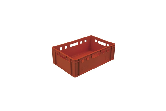 Ящик для мяса Дигрус 600х400х200 сплошной Е2 красный Я-М60.40.20-СК/Д Я-М60.40.20-СК/Д