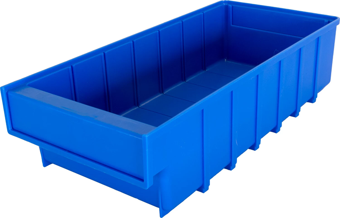 Дигрус Ящик сплошной складской 400х185х100 мм, объем 7.4 л., синий ЯСк-40181-Син/Д ЯСк-40181-Син/Д