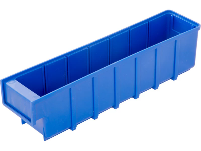 Дигрус Ящик сплошной складской 400х92х100 мм, объем 3.68 л., синий ЯСк-4091-Син/Д ЯСк-4091-Син/Д