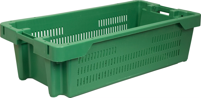 Дигрус Ящик рыбный перфорированный 800х400х225, объём 72, зелёный ЯП-8422РБ-З/Д ЯП-8422РБ-З/Д