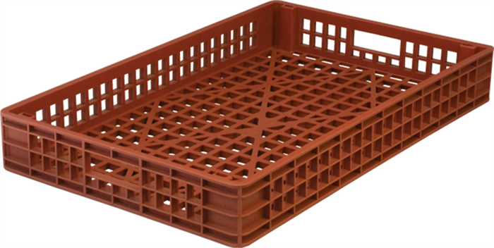 Дигрус Ящик перфорированный 740х460х102, красный ЯП-74461-Кр/Д ЯП-74461-Кр/Д