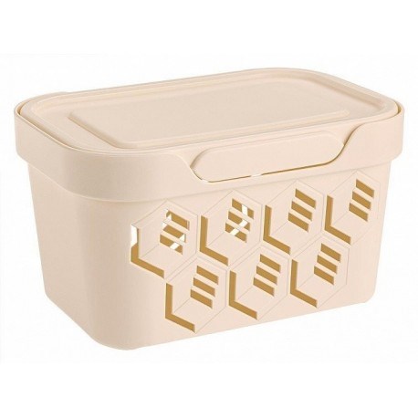 Дигрус Ящик для хранения перфорированный 189х132х110, объем 1.9, бежевый ЯП-Дел18.13.11-Б/Д ЯП-Дел18.13.11-Б/Д