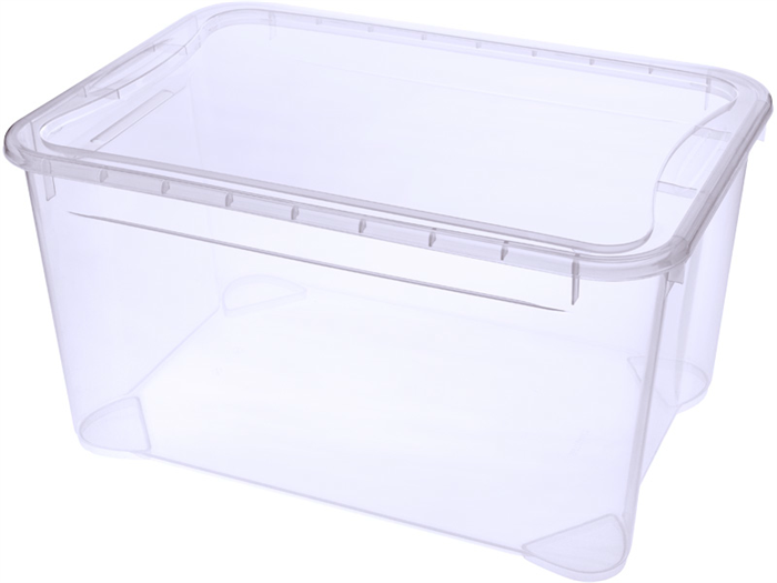 Дигрус Ящик 555х390х290, объем 46л, прозрачный Я-Кр46-П/Д Я-Кр46-П/Д