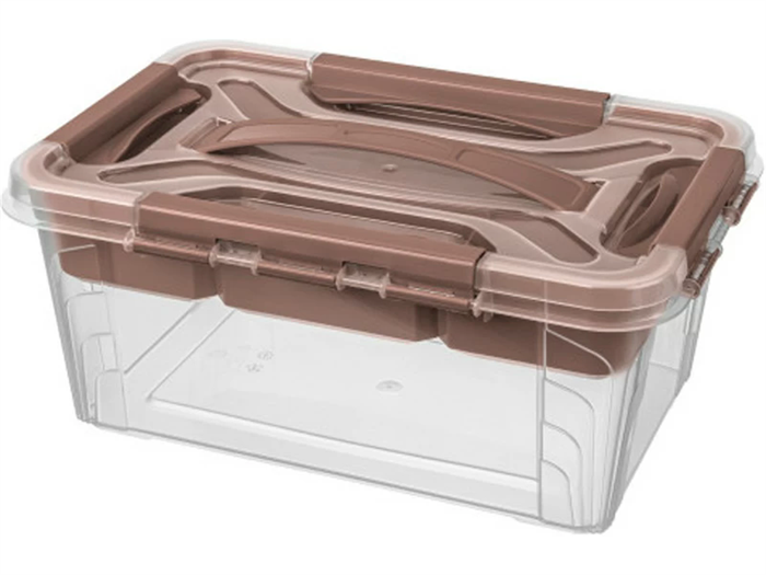 Дигрус Ящик для хранения 290x190x124 со вставкой-органайзером, объем 4.2л, коричневый ЯGB-4,2ВК/Д ЯGB-4,2ВК/Д