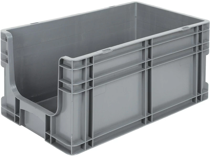 Дигрус Ящик сплошной 510х290х235 с вырезом, серый ЯСВ-СПК512923-С/Д ЯСВ-СПК512923-С/Д