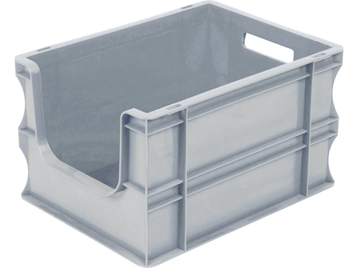 Дигрус Ящик сплошной 400х300х220 с вырезом, серый ЯСВ-СПК4322-С/Д ЯСВ-СПК4322-С/Д