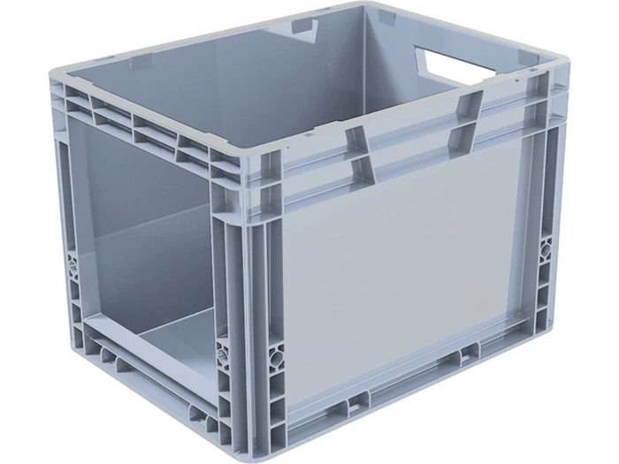 Дигрус Ящик сплошной 400х300х320 с вырезом, серый ЯСВф-СПК4332-С/Д ЯСВф-СПК4332-С/Д