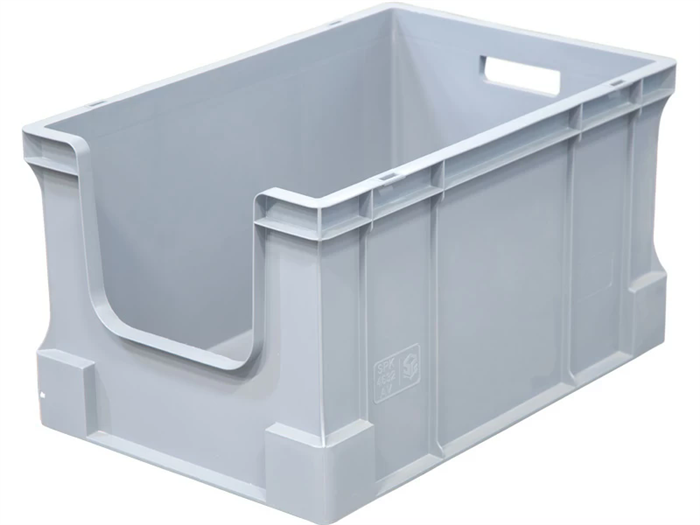 Дигрус Ящик сплошной 600х400х330 с вырезом, серый ЯСВ-СПК6433-С/Д ЯСВ-СПК6433-С/Д